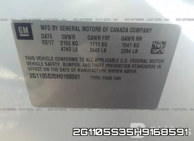 2G1105S35H9168591 фото 9