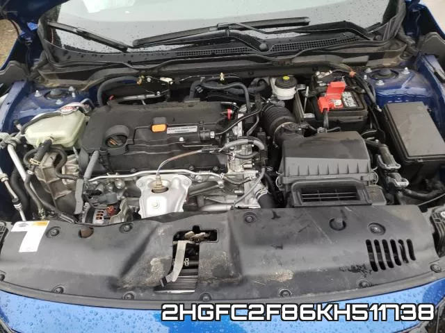 2HGFC2F86KH511738 фото 7