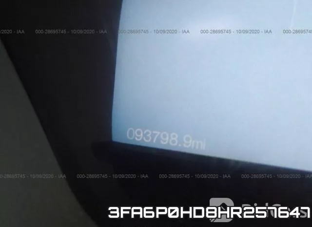 3FA6P0HD8HR257647 фото 8