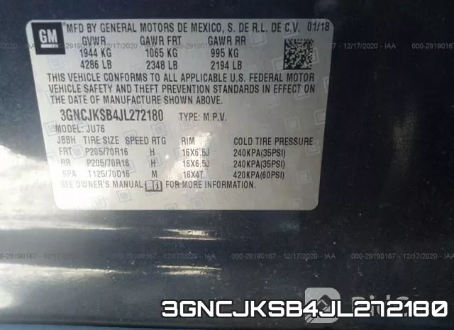 3GNCJKSB4JL272180 фото 9