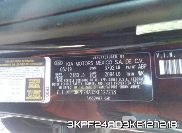3KPF24AD3KE127218 фото 10