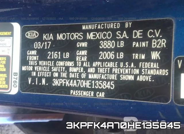 3KPFK4A70HE135845 фото 6
