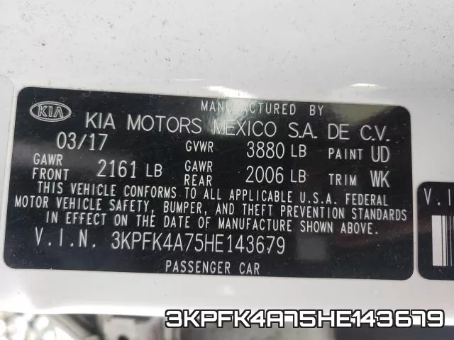 3KPFK4A75HE143679 фото 2