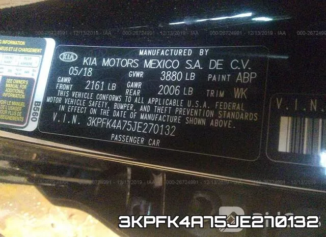 3KPFK4A75JE270132 фото 8