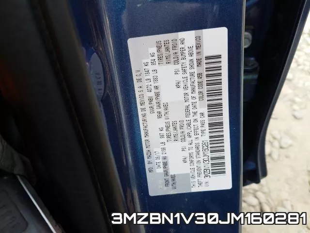 3MZBN1V30JM160281 фото 2