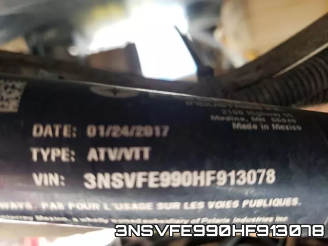 3NSVFE990HF913078 фото 2