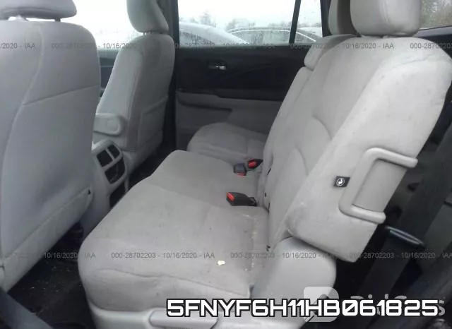 5FNYF6H11HB061825 фото 8