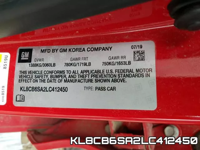 KL8CB6SA2LC412450 фото 2