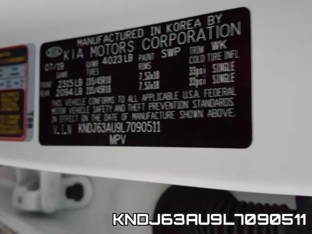 KNDJ63AU9L7090511 фото 2