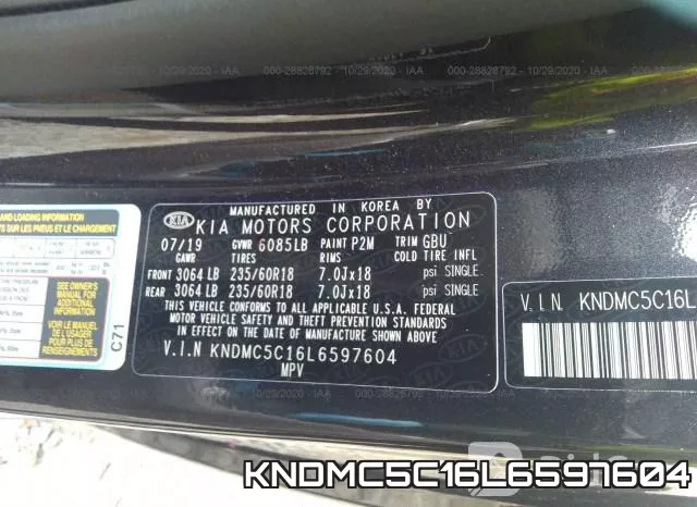 KNDMC5C16L6597604 фото 9