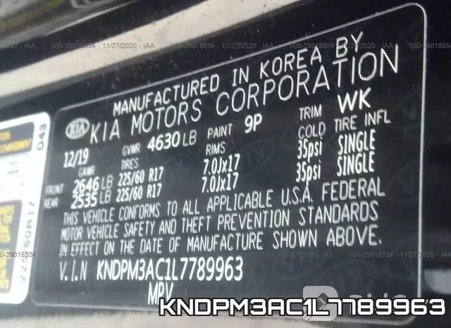 KNDPM3AC1L7789963 фото 9