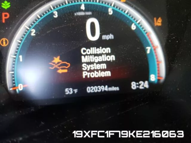 19XFC1F79KE216063 фото 9
