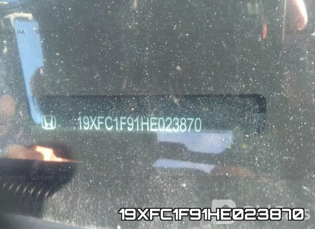 19XFC1F91HE023870 фото 10