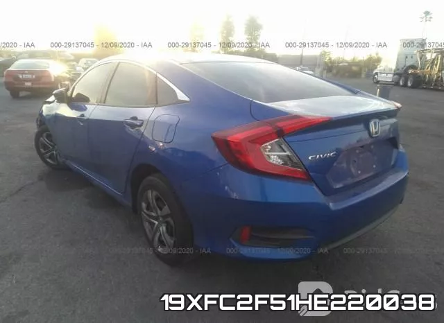 19XFC2F51HE220038 фото 4