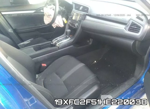19XFC2F51HE220038 фото 6