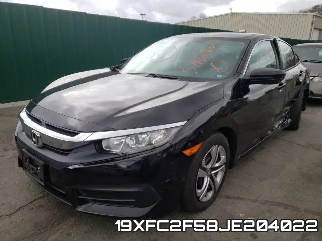19XFC2F58JE204022 фото 3