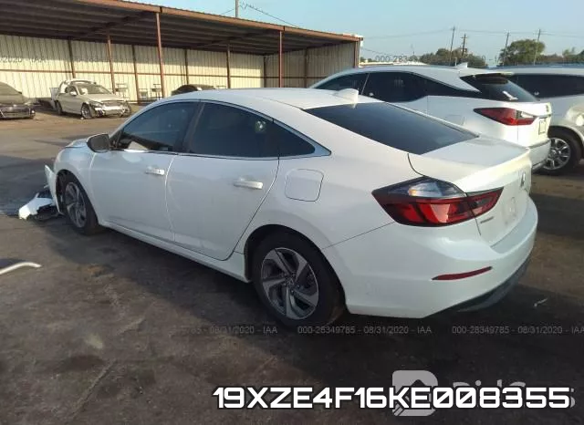 19XZE4F16KE008355 фото 4