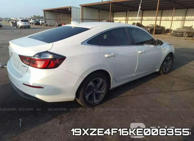 19XZE4F16KE008355 фото 5