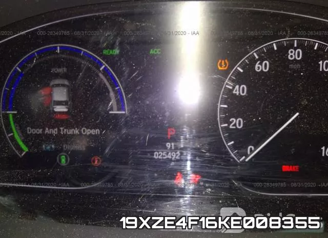 19XZE4F16KE008355 фото 6