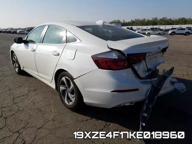 19XZE4F17KE018960 фото 3