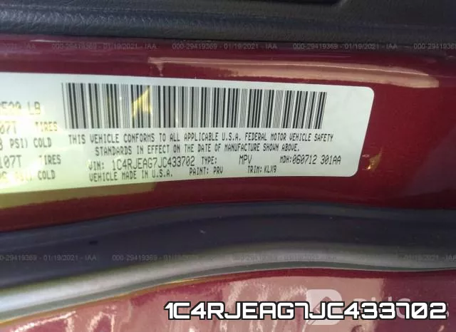 1C4RJEAG7JC433702 фото 10