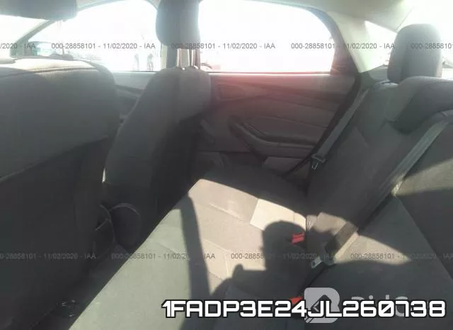1FADP3E24JL260738 фото 8