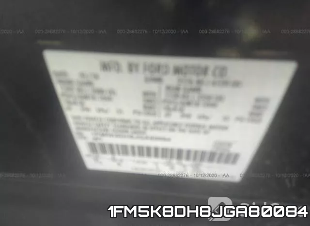 1FM5K8DH8JGA80084 фото 9