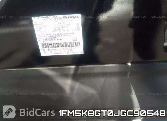 1FM5K8GT0JGC90548 фото 10