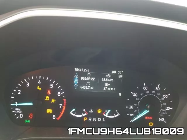 1FMCU9H64LUB18009 фото 9