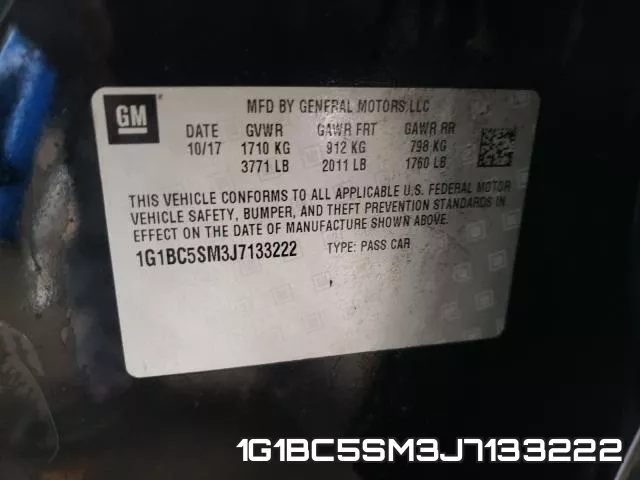 1G1BC5SM3J7133222 фото 2