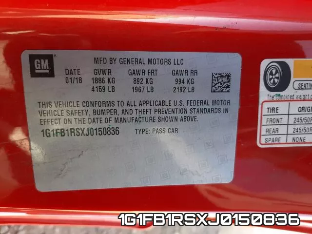 1G1FB1RSXJ0150836 фото 2