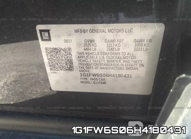 1G1FW6S06H4180431 фото 10