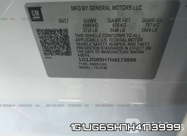 1G1JG6SH7H4173999 фото 10