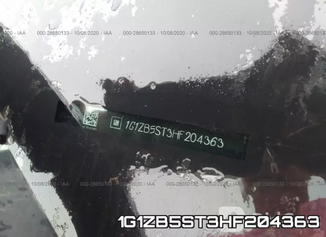 1G1ZB5ST3HF204363 фото 9