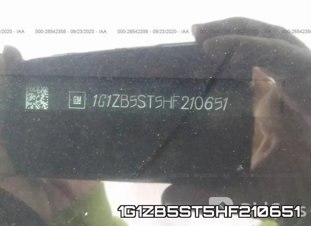 1G1ZB5ST5HF210651 фото 9