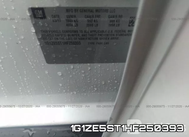 1G1ZE5ST1HF250393 фото 7