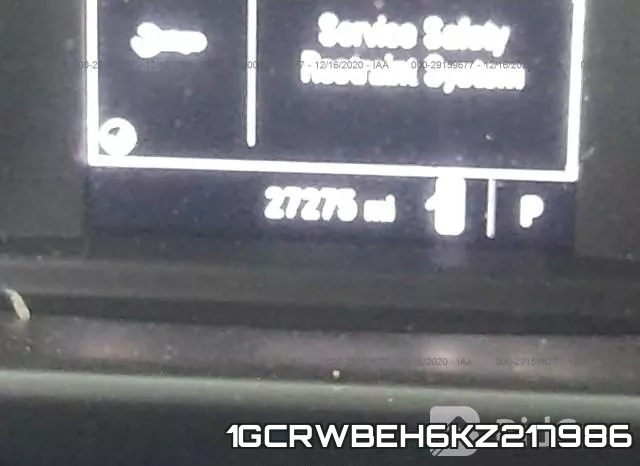 1GCRWBEH6KZ217986 фото 7