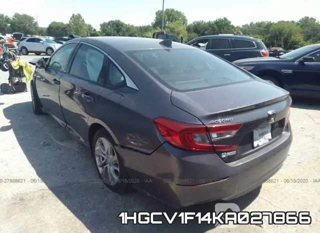 1HGCV1F14KA027866 фото 3