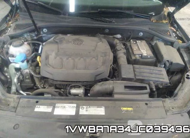 1VWBA7A34JC039436 фото 2