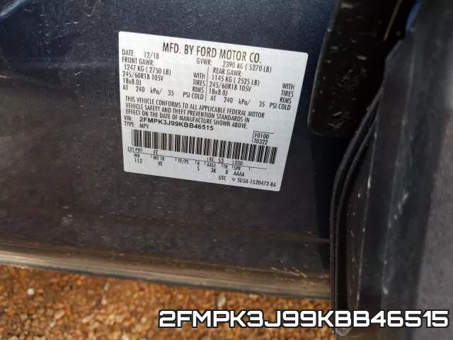 2FMPK3J99KBB46515 фото 2
