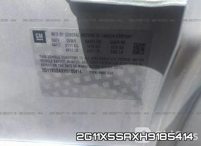 2G11X5SAXH9185414 фото 9
