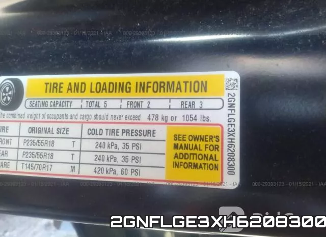 2GNFLGE3XH6208300 фото 8