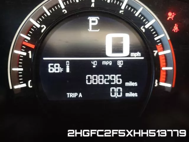2HGFC2F5XHH513779 фото 9
