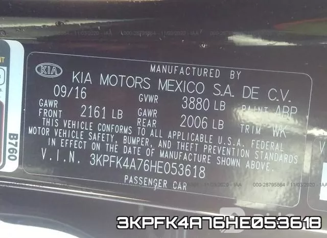 3KPFK4A76HE053618 фото 8