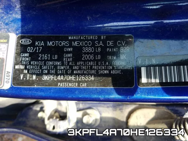 3KPFL4A70HE126334 фото 2