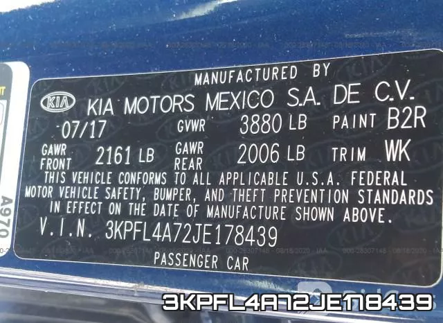 3KPFL4A72JE178439 фото 10