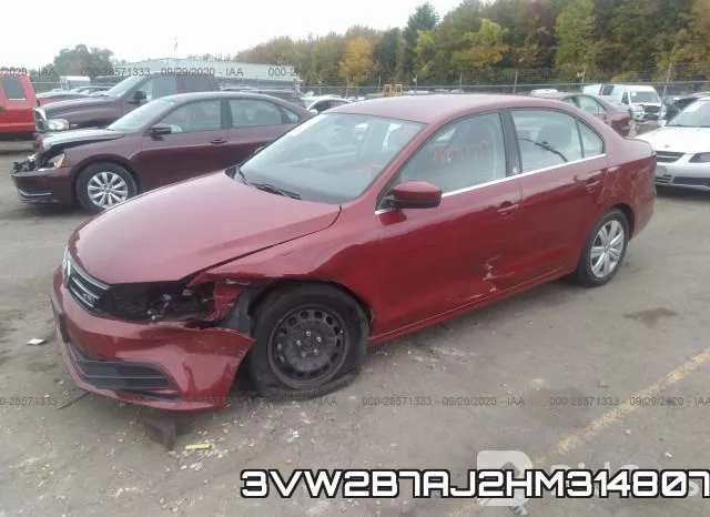 3VW2B7AJ2HM314807 фото 3