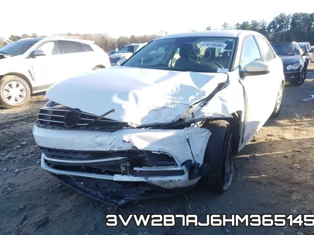3VW2B7AJ6HM365145 фото 2