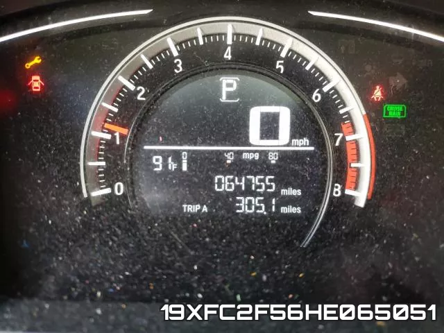 19XFC2F56HE065051 фото 8