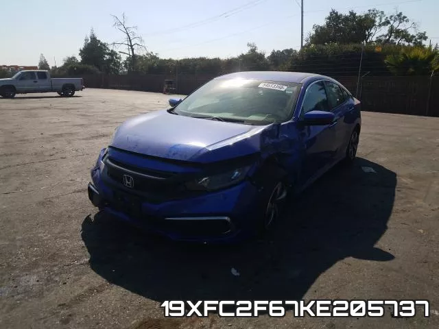 19XFC2F67KE205737 фото 3